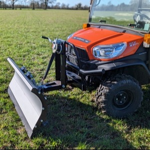 Faulkner Brothers 1.5m snow plough for UTV - Elect...